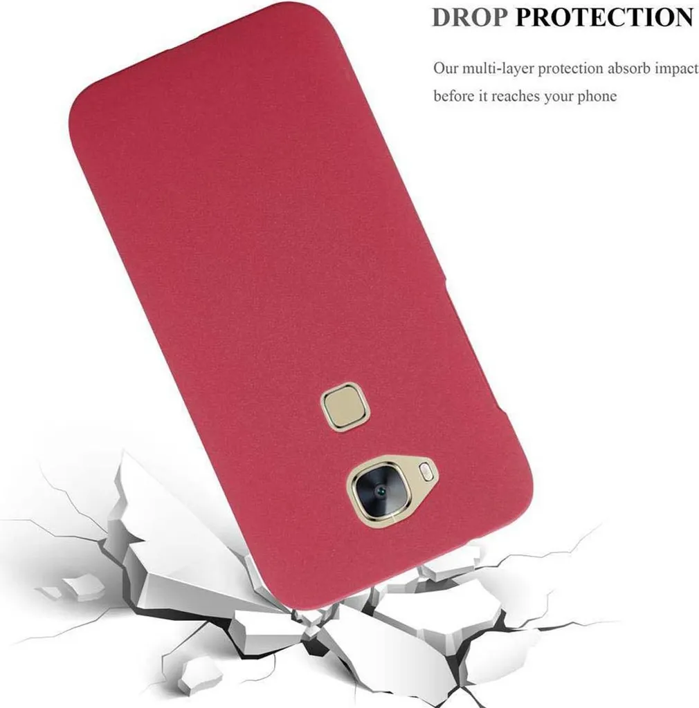 Custodia Cadorabo Flip Con Chiusura Magnetica Per Huawei G7 Plus/G8/GX8 – Pelle Finta Color Caffè - 4