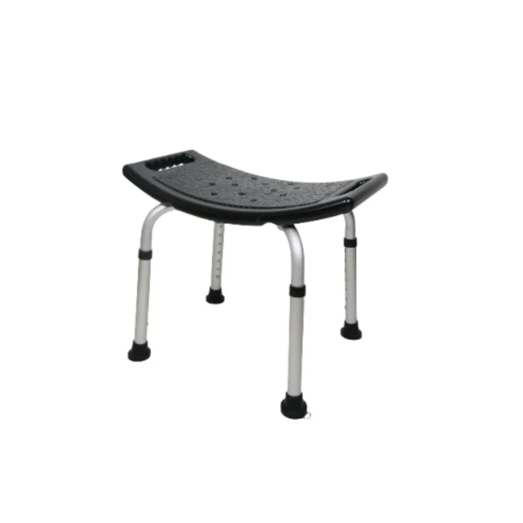 Chaise de douche Mobiclinic San Fermín en aluminium réglable en hauteur