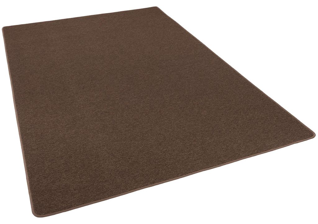 Teppich Schlingenteppich Velours Einfarbig Modern Produktbild 