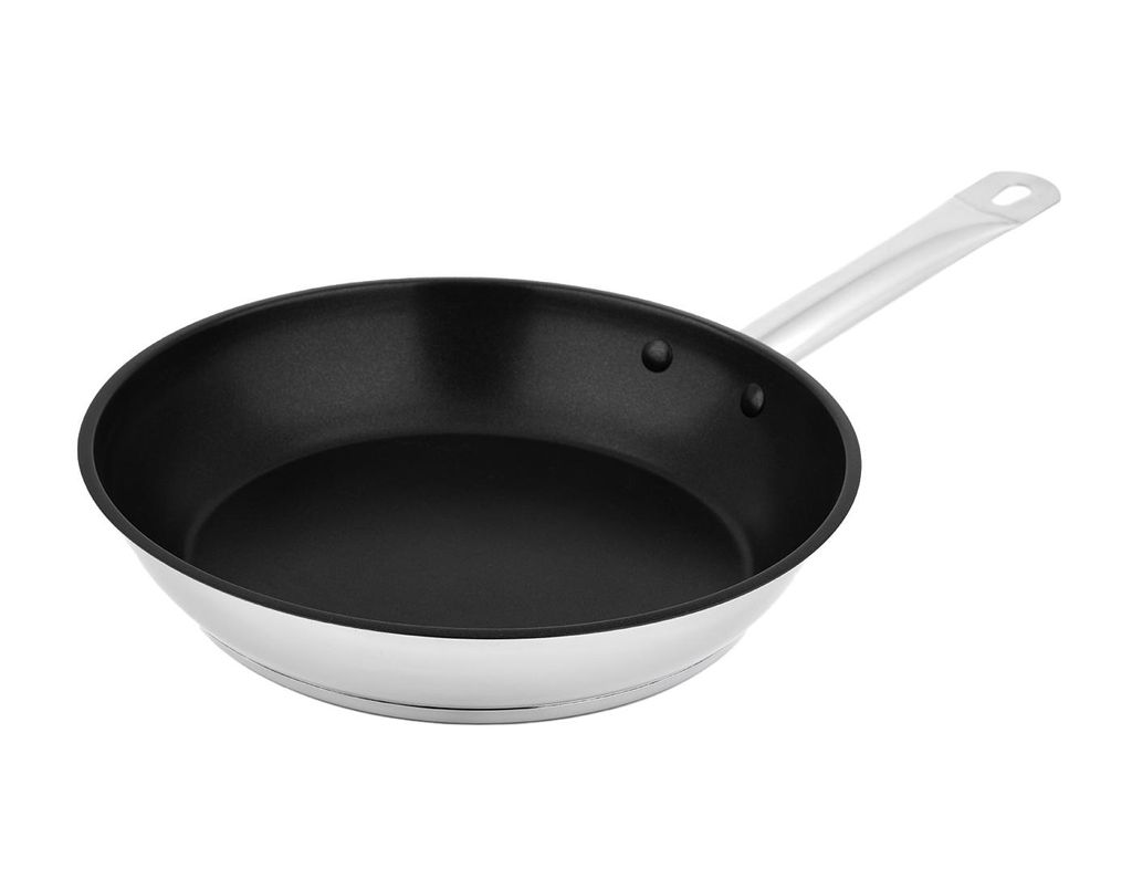 TRIER Bratpfanne, Durchmesser: 24 cm, Edelstahl, antihaftbeschichtet
