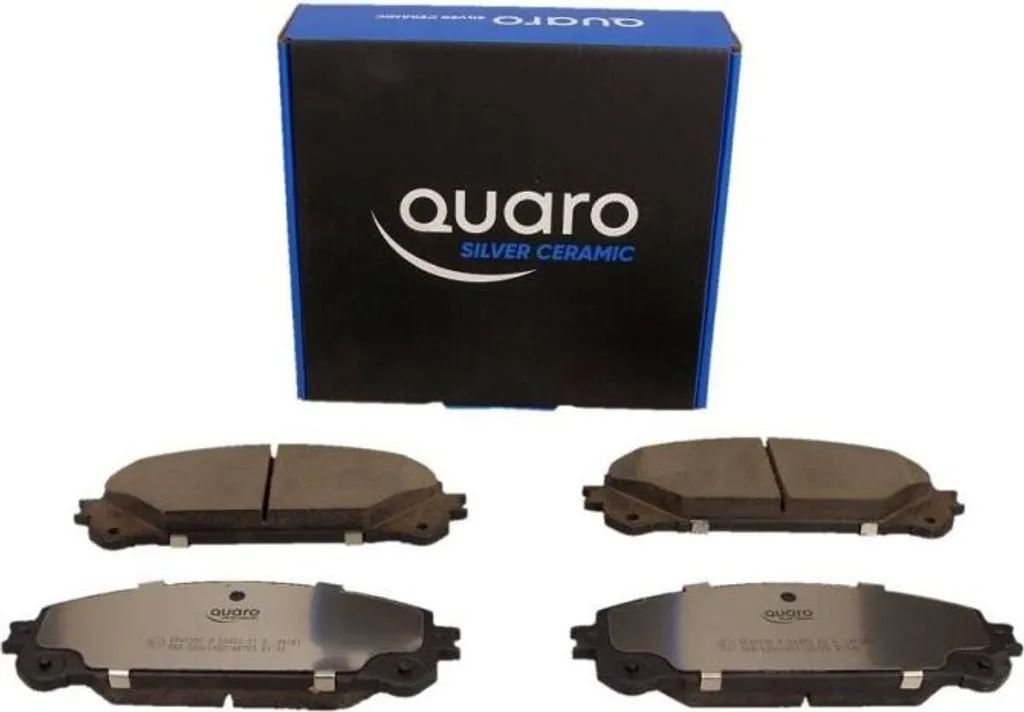 Patins de Frein Avant Quaro Silver Ceramic pour Lexus RX et Toyota RAV4