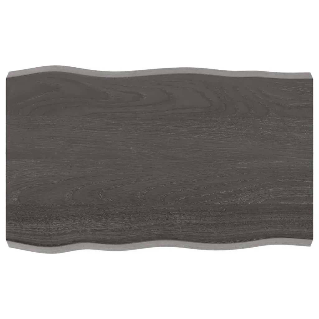 L'Anima del Bosco in Casa: Piano Tavolo 80x50 Legno Massiccio Bordo Vivo