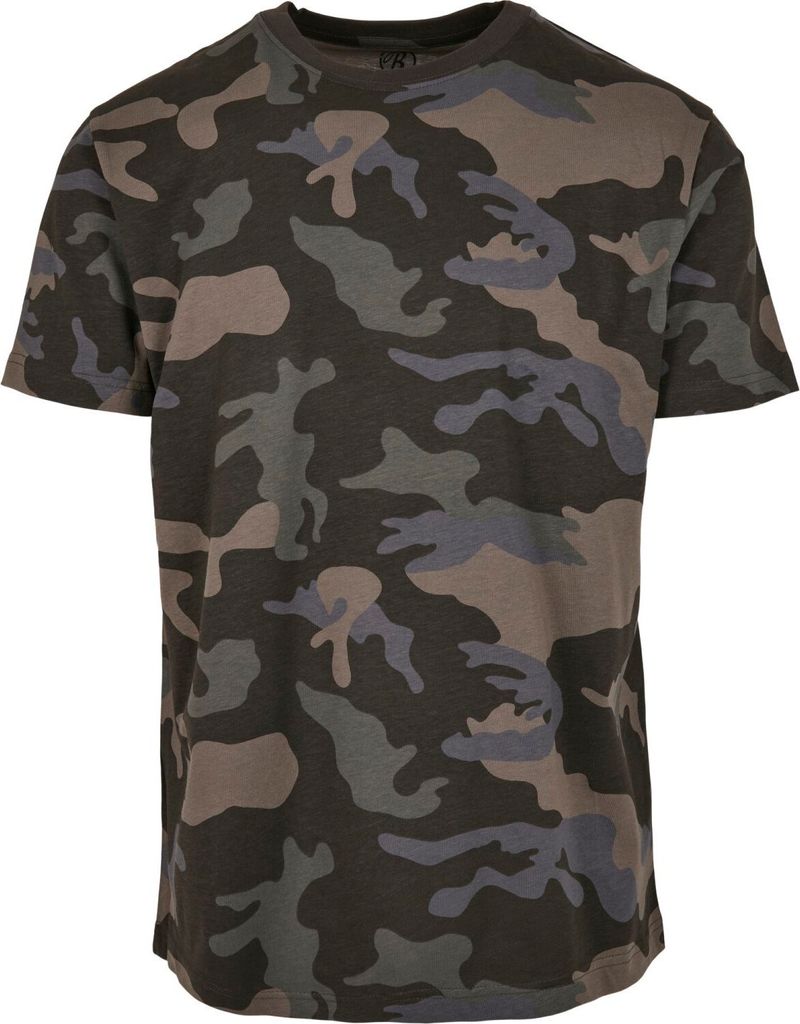 Brandit T-Shirt Größe 7XL Farbe Dunkles Tarnmuster