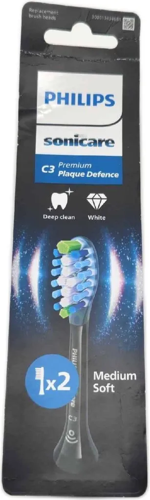 Philips Premium Plaque Defence HX9042/88 2-pack brush heads - 12