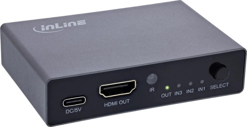Sélecteur HDMI 3 ports pour TV 8K - Connectez vos consoles et PC en 8K60