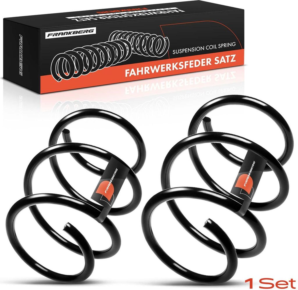 Frankberg 2x Fahrwerksfeder Vorderachse für MINI Mini R50 R53 Mini Cabriolet R52 1.4L 1.6L 2002-2007