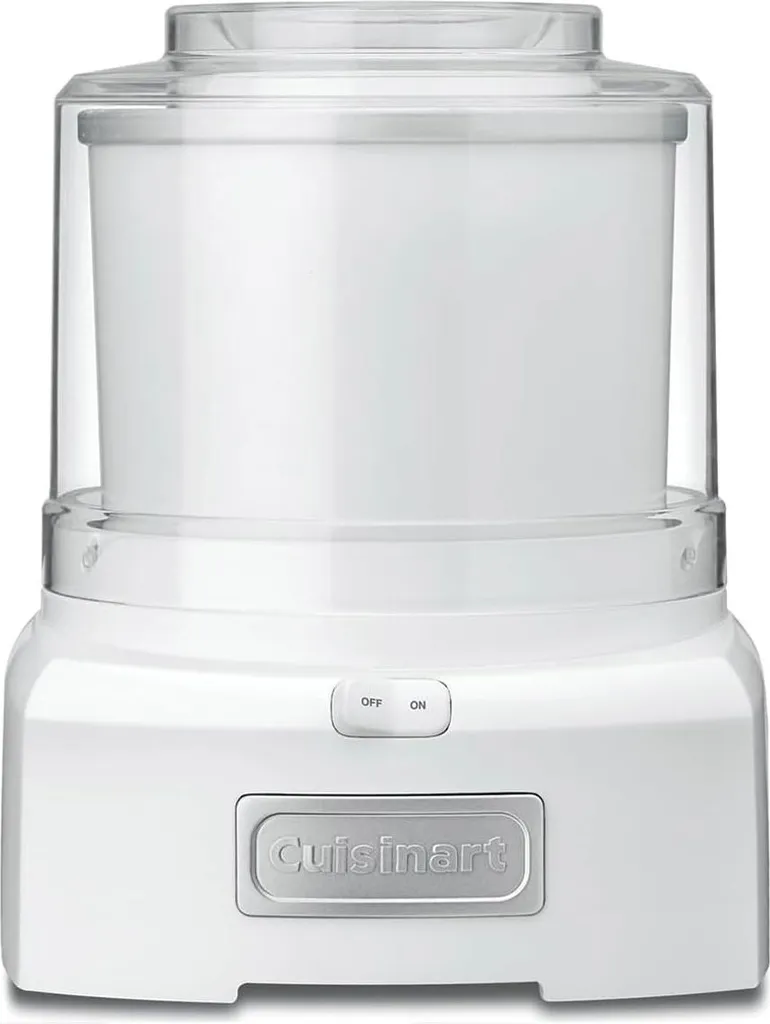 Cuisinart ICE21E Gelatiera Bianca 1.4L: Design e Gusto in Cucina