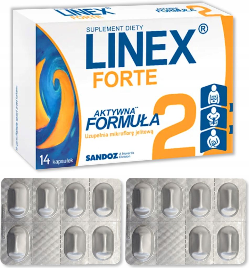Linex Forte Kulturen Komplex Bakterienstämme Mit Inulin Für Produktbild 