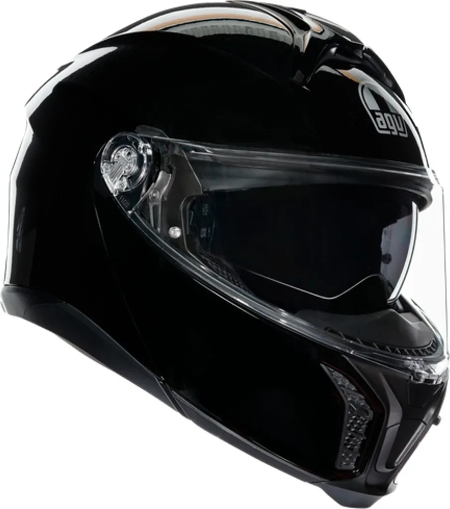Casque moto modulable AGV Tourmodular Mono noir 2XL haute qualité