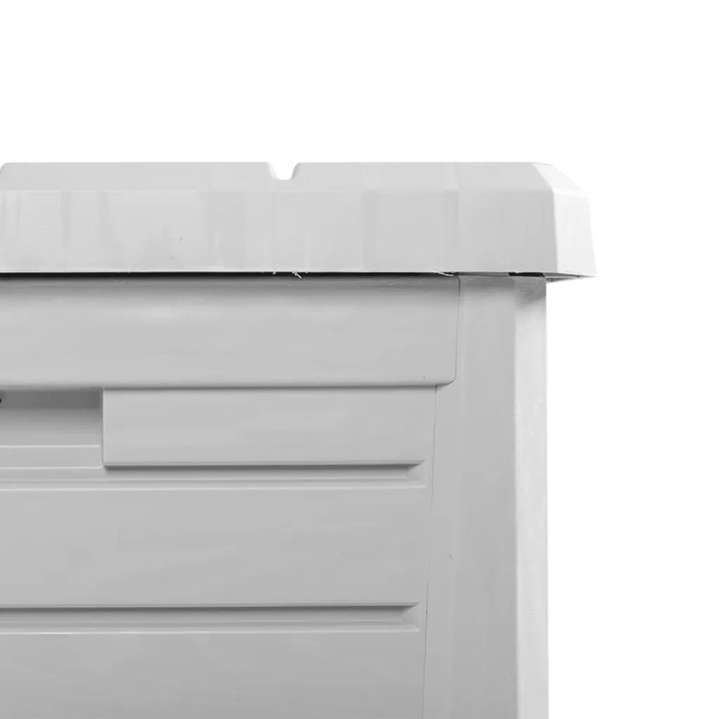 Cassapanca Esterno Grigio Antracite 73cm - Design in Polipropilene - 8