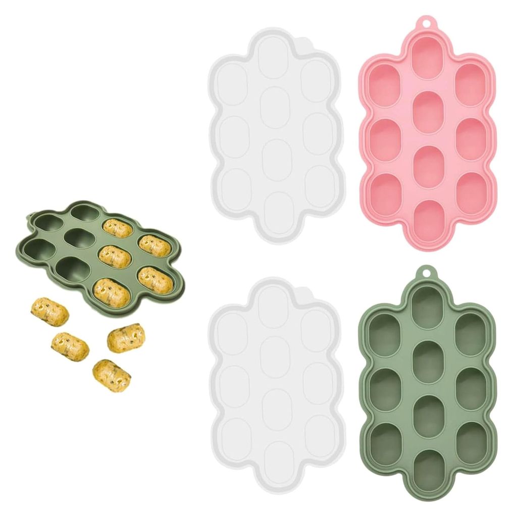 2 Stück Silikon-Eiswürfelform, Eis Am Stiel-Form Mit Deckel, Gefrierbehälter, Küchenzubehör