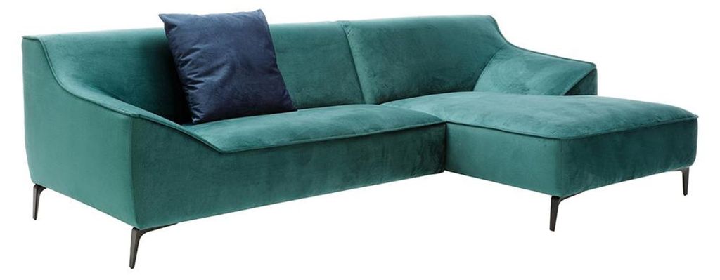 Ecksofa L-Form Wohnlandschaft Sofa Couch Polster Ecke Garnitur Stoff Sofas Neu