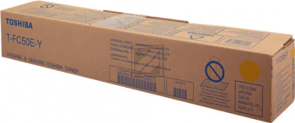 Toner jaune Toshiba TFC50EY d'origine pour imprimante e-Studio 2555C