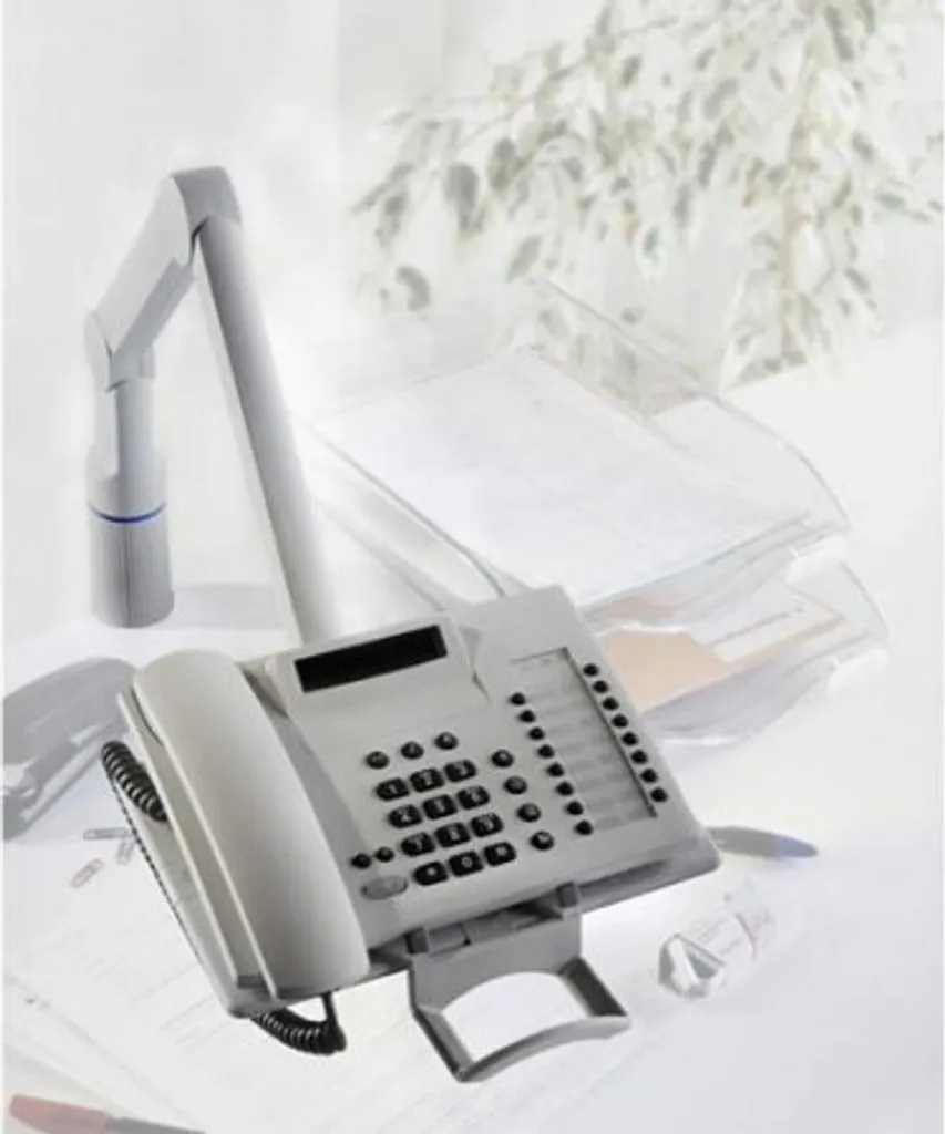 Support de téléphone pivotant pour bureau Novus TalkMaster anthracite - 14