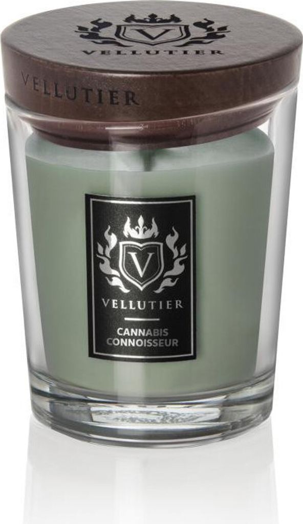Vellutier Duftkerze Medium Cannabis Connoisseur - 12 cm / ø 9 cm