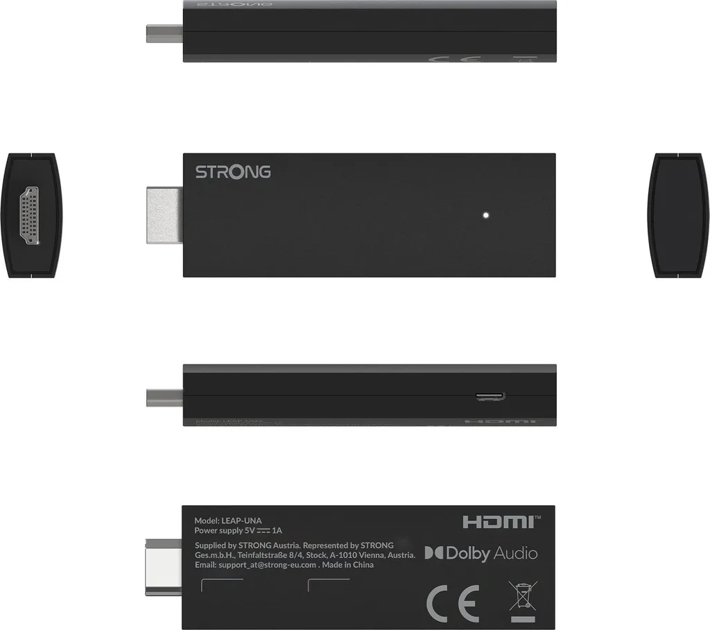 STRONG Leap-UNA Android TV Streaming Stick 4K UHD avec Google TV Intégré - 15