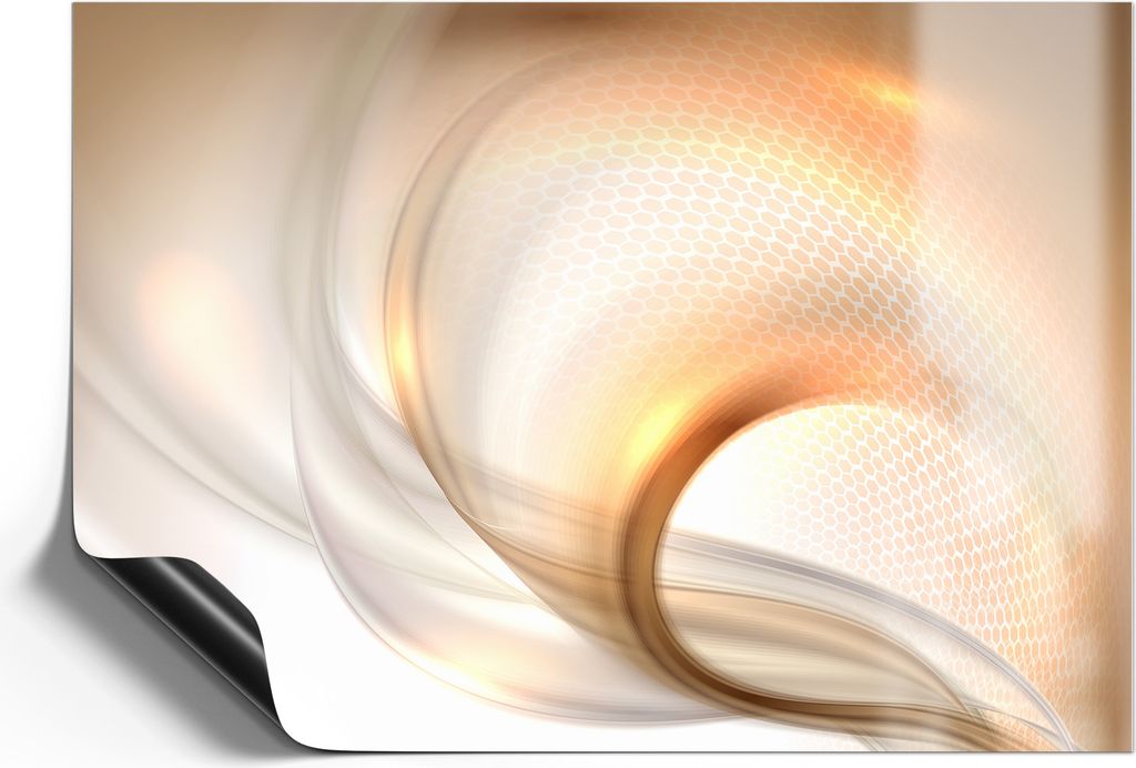 DEQORI Magnetmatte Universal 59x42 cm (A2) 'Schwingungen im Licht' Magnetfolie Kalender Planer