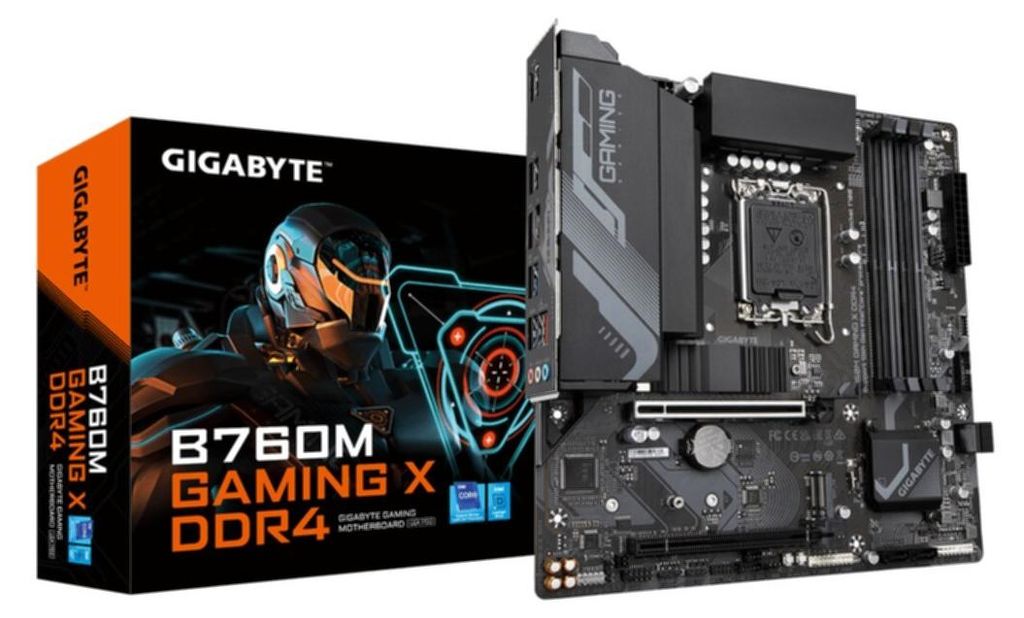 Gigabyte B760M GAMING PLUS WIFI DDR4 - Scheda madre - micro Immagine del prodotto 