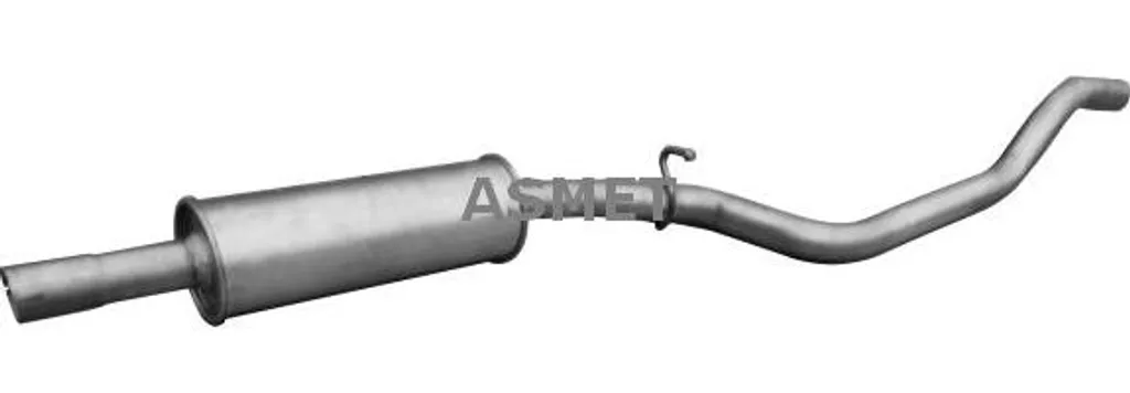 Silencieux d'échappement central pour réparer une Passat 3C ou CC 3134