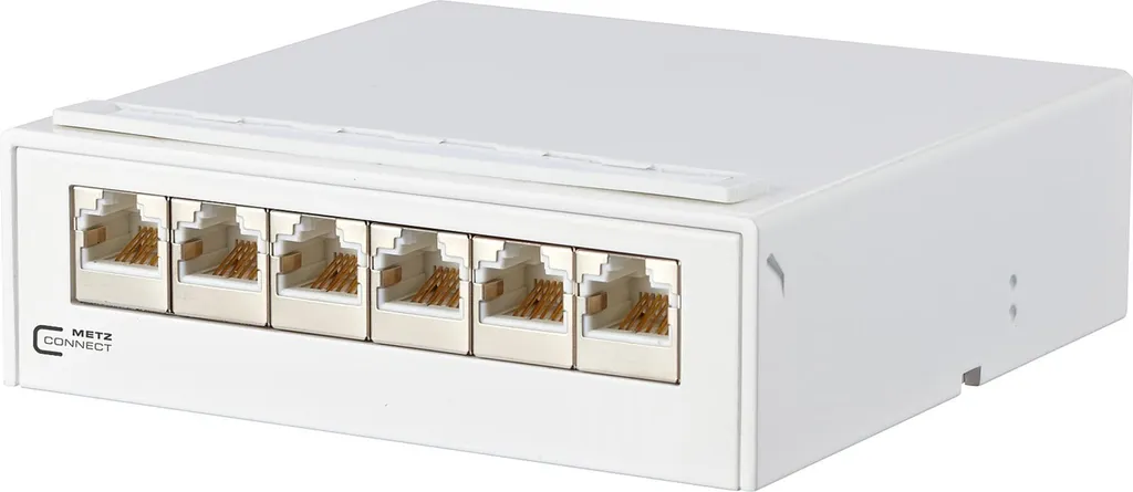 Metz Connect Répartiteur AP 6 Port C6 130862-21-E - Boîtier de Connexion