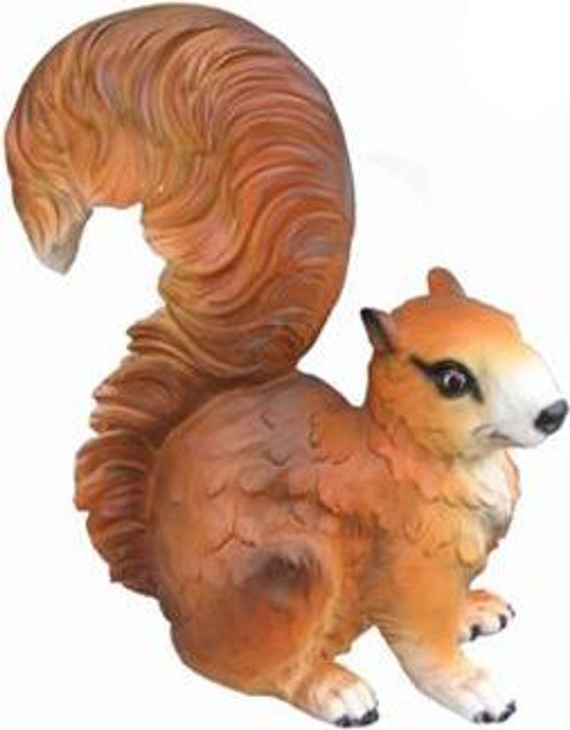Eichhörnchen Figur Statue Garten Dekoration Skulptur Deko Skulpturen jvmoebel