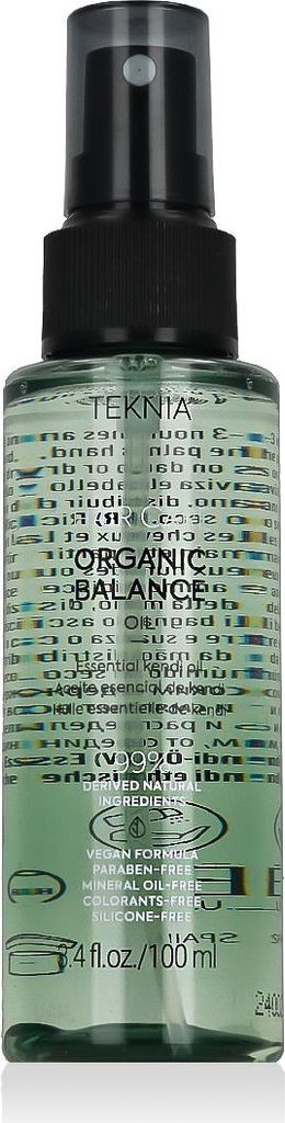 Lakmé Teknia Organic Balance Oil, Haaröl, 100 ml, Frauen, Produktbild 