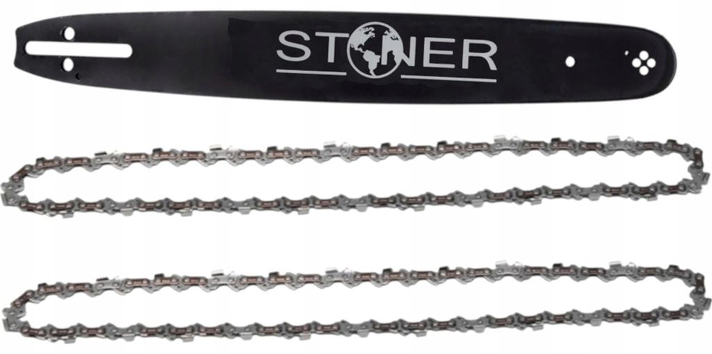 Führungsschiene für 14"-Säge, 3/8", 1,3 mm, 52 Glieder + 2 Ketten