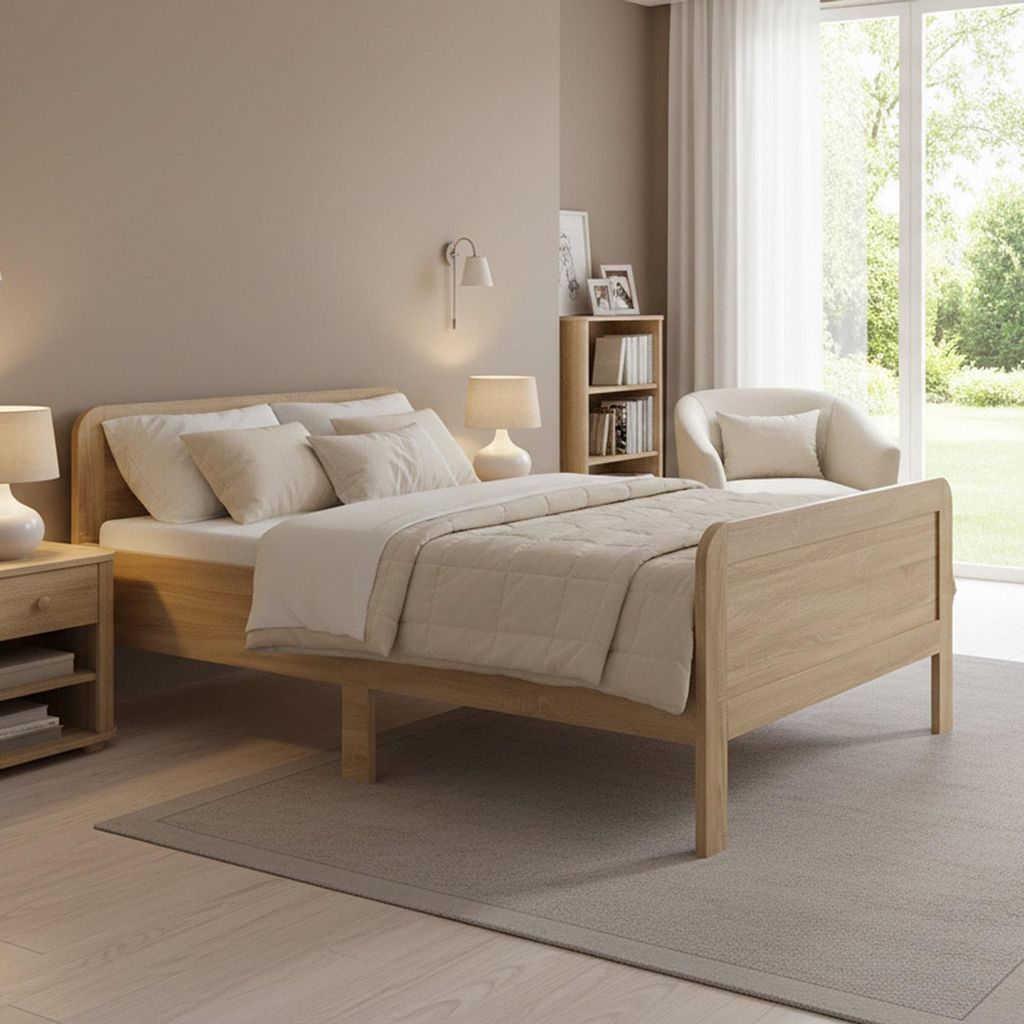 Homestyle4u Seniorenbett 120x200 cm Komfortbett Produktbild 