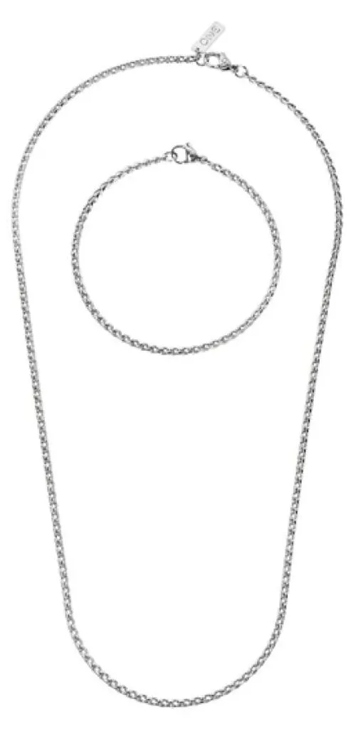 Collier Ao Oamn4102Ss Anti-Allergie en Acier Inoxydable Ne Noircit Pas