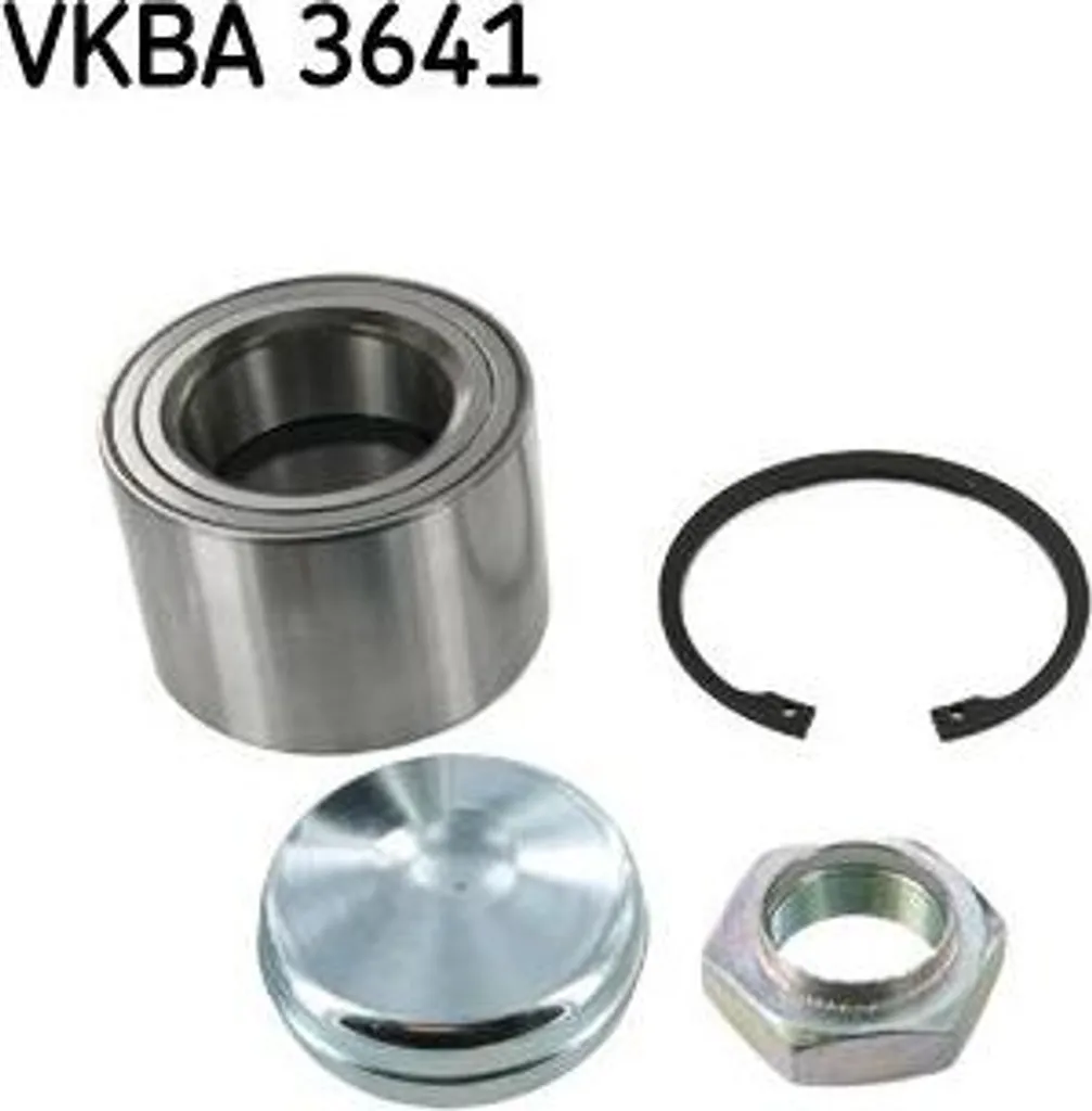 SKF VKBA 3641 Kit de Roulement de Roue pour Jumper Ducato Boxer OE 332663