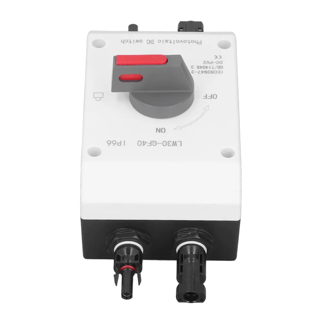 Interrupteur solaire de déconnexion DC étanche pour panneau PV - 7