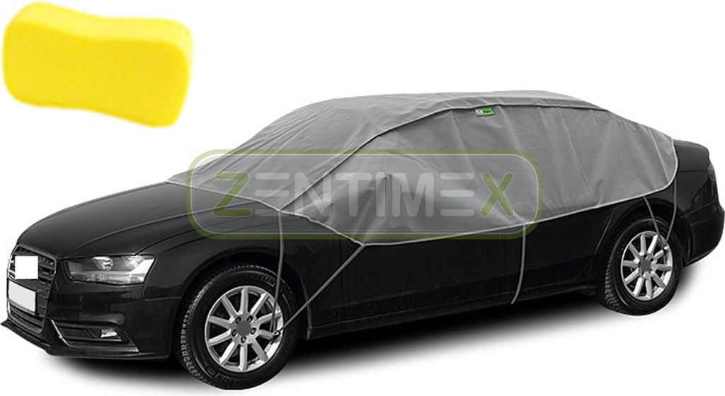 Z396125 Atmungsaktive Halbgarage passend für Honda Civic 8 Stufenheck Limousine 4-türer 09.05-