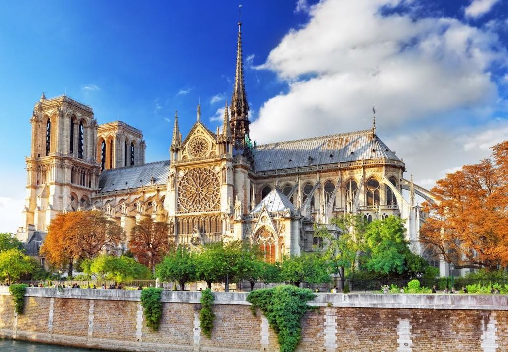 Bluebird Puzzle Legespiel Cathédrale Notre-Dame de Paris - 1000 Teile