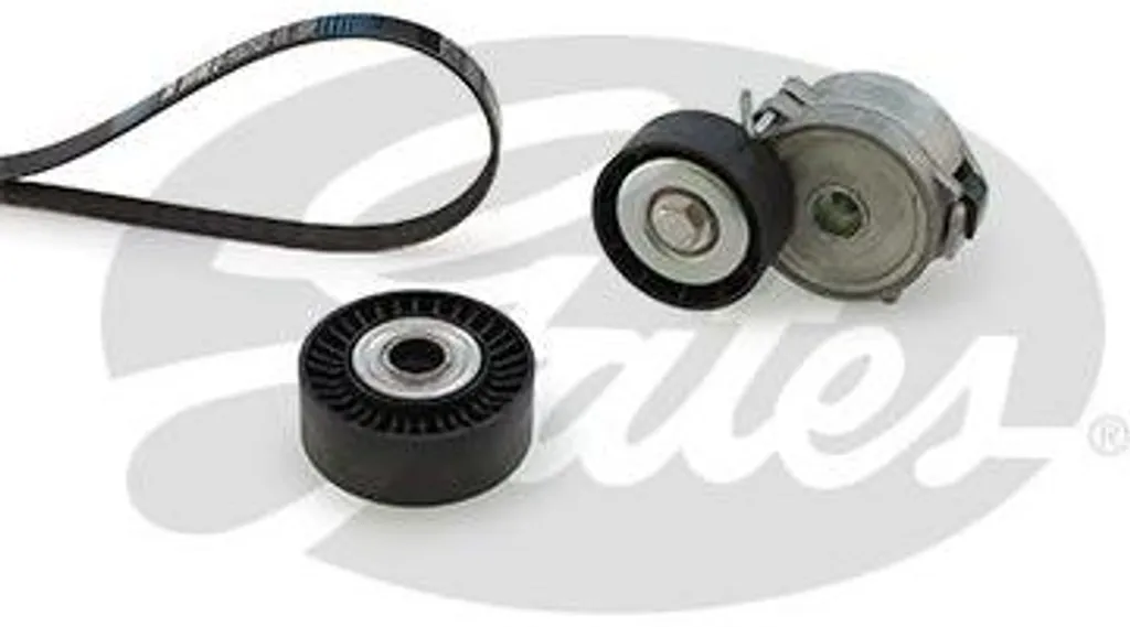 Kit courroie accessoire Gates K046PK1745 qualité OE Peugeot 4007 2.2 HDi