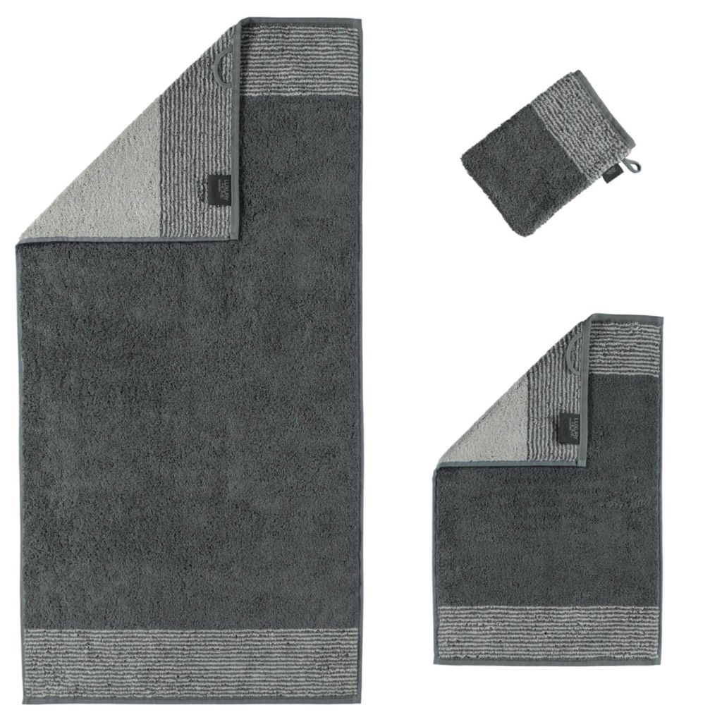 Cawö 590, 80 x 150 cm, Baumwolle, Grau, 1 Stück(e)