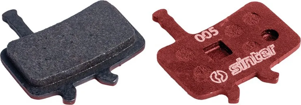 Plaquettes de frein Sinter 005 Avid organiques pour VTT Standard rouges