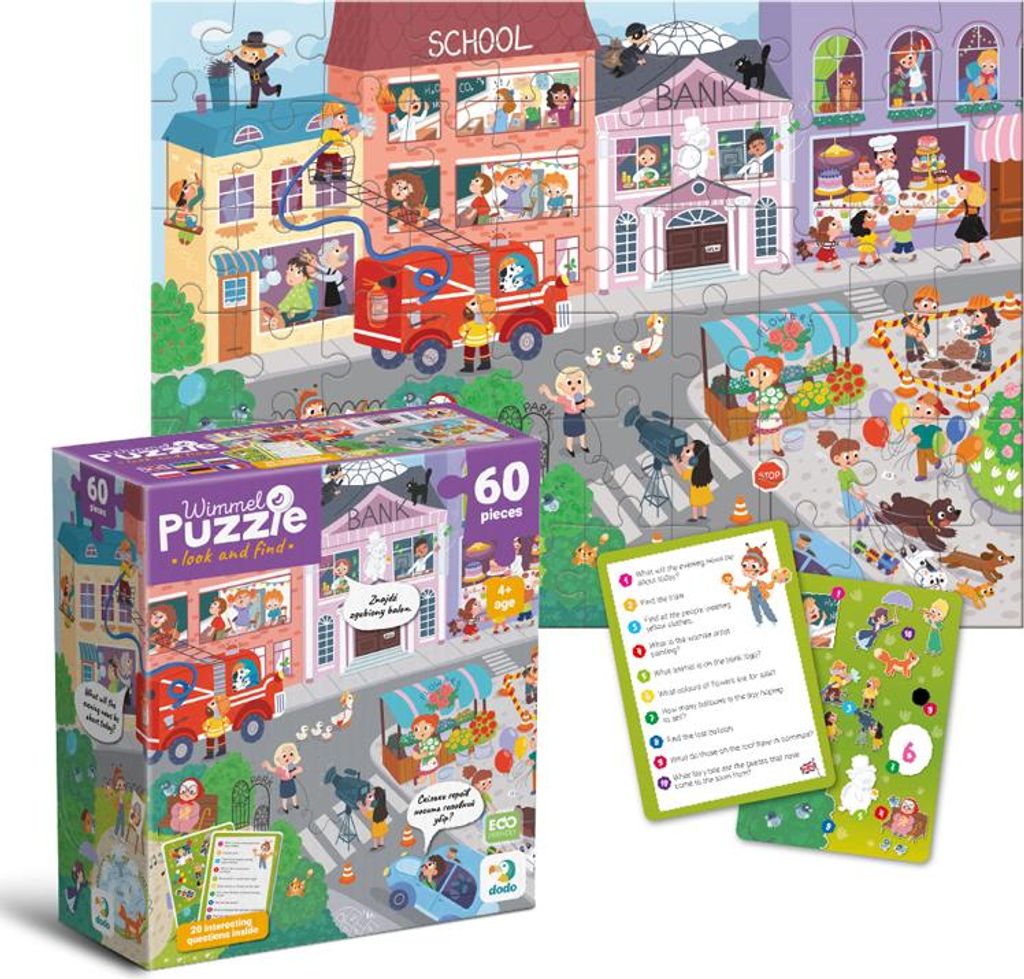 Puzzle "Berufsstadt", 60 Teile, DODO, 300662