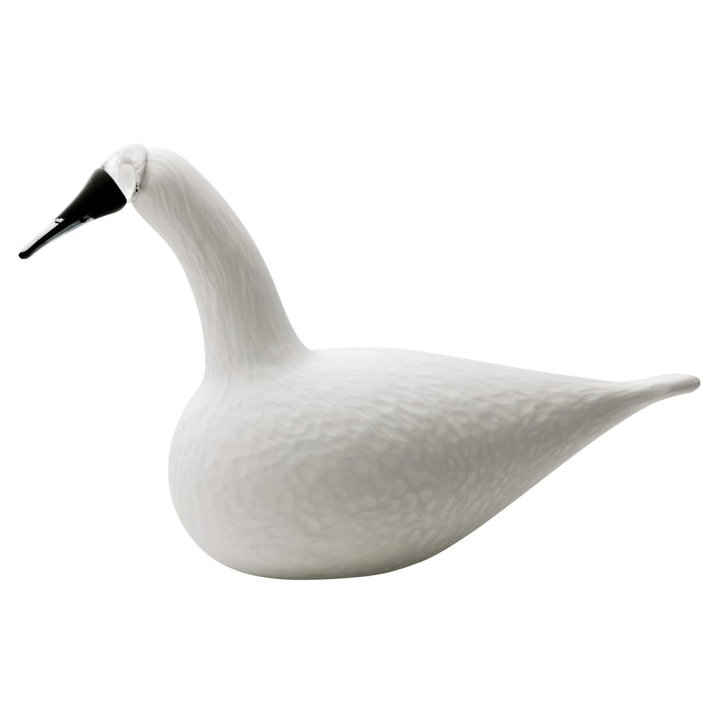 Iittala Birds by Toikka - Singschwan - 330 x 210 mm - Weiß Produktbild 