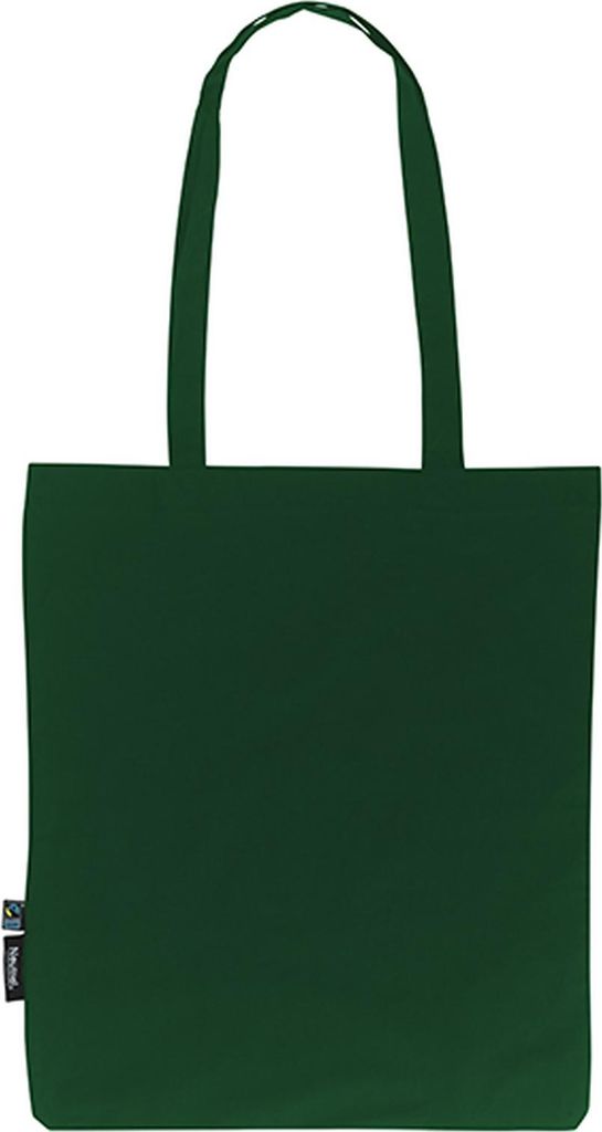 Neutral Shopping Bag With Long Handles