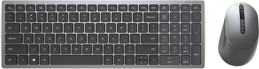 Pack Clavier et Souris Dell KM7120W Sans Fil RF pour Bureau et Maison