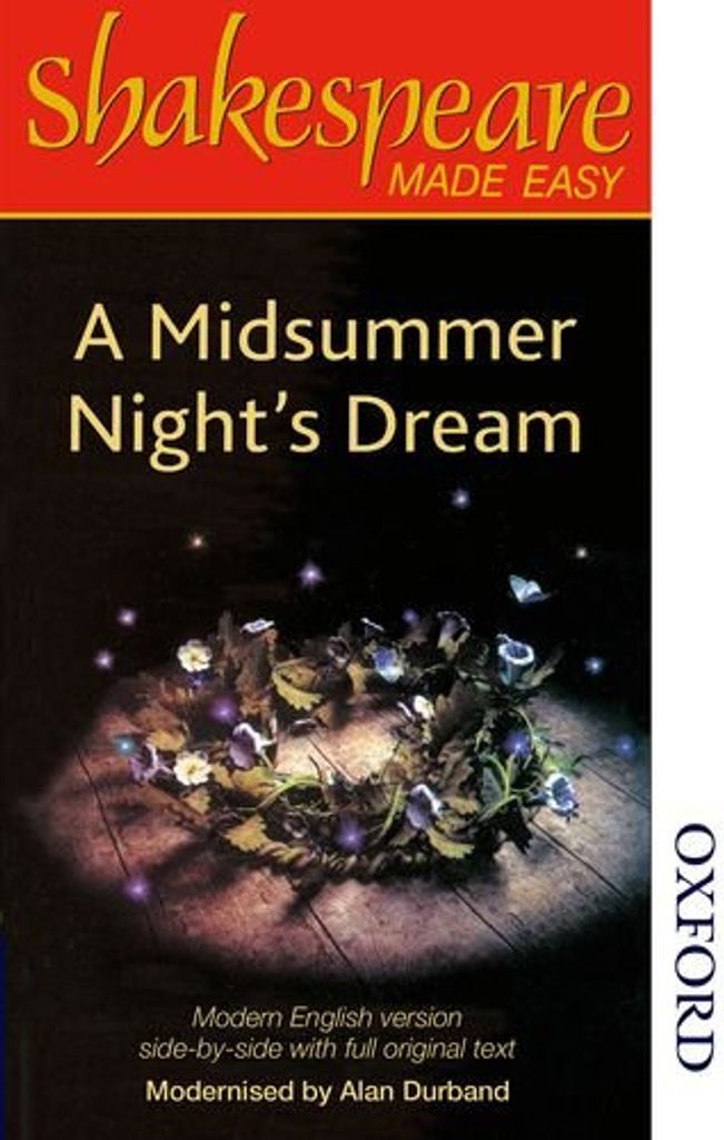 Shakespeare Made Easy - A Midsummer Night's Dream, Durband, Alan,