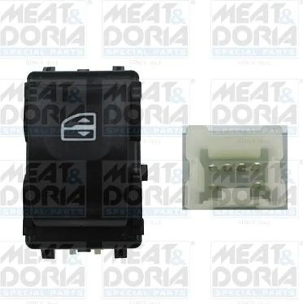 Pulsantiera Alzacristalli 254210001R MEAT & DORIA 26173 | Compatibile Dacia Renault