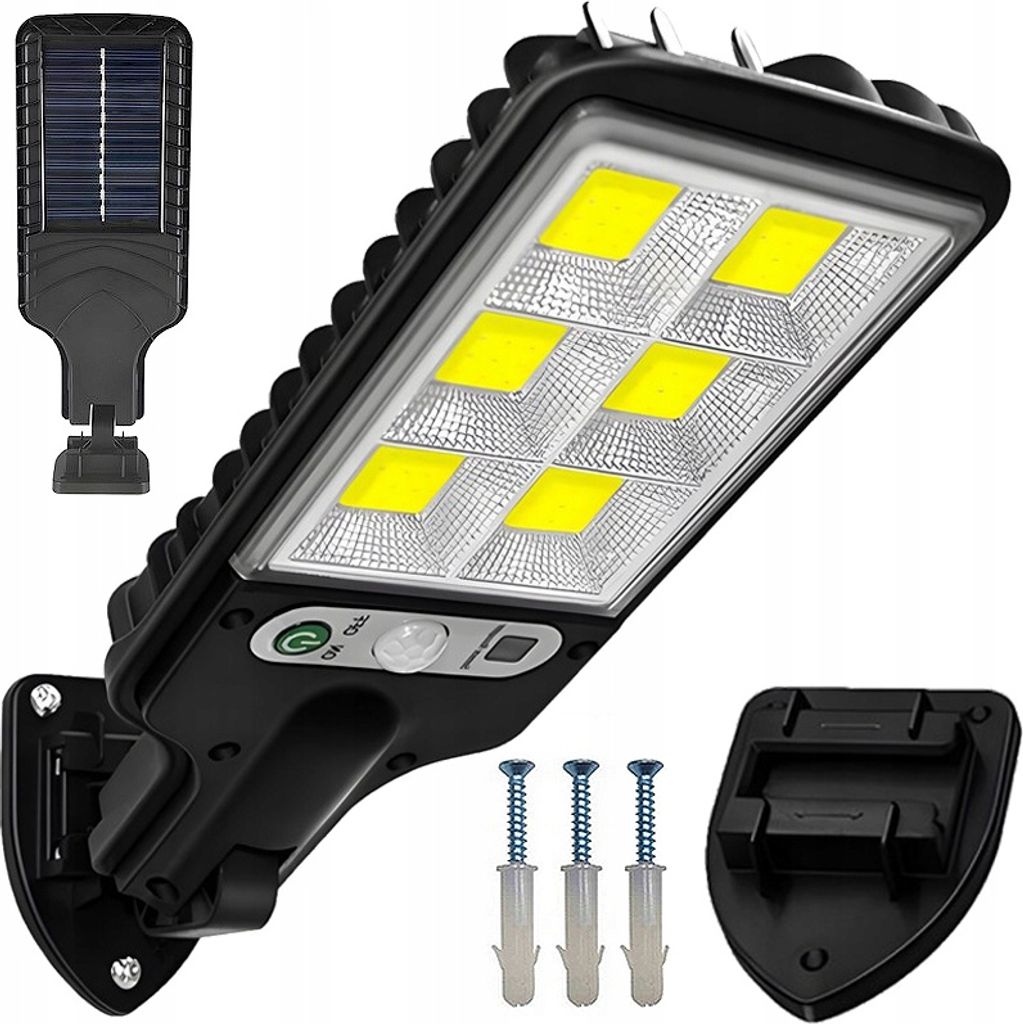 Lampa solarna uliczna mocna zewnętrzna na ogród do domu LED Zdjęcie produktu 