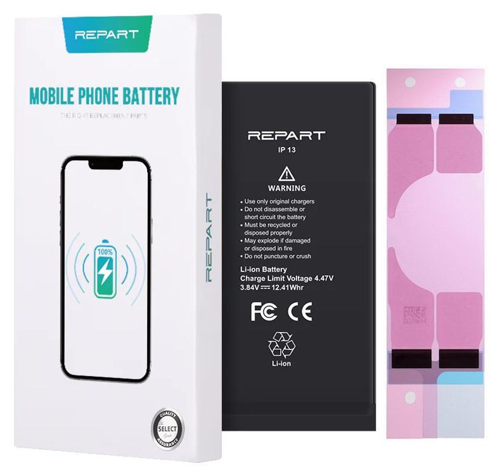 Batteria per Apple iPhone 13 Capacità estesa 3227mAh REPART Immagine del prodotto 