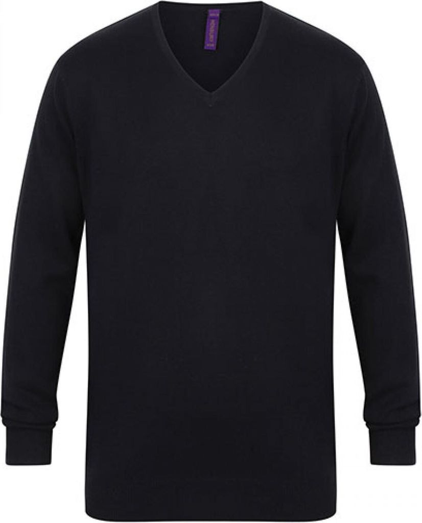 Henbury H720 | Lightweight V Neck Jumper - Farbe: Navy - Größe: S