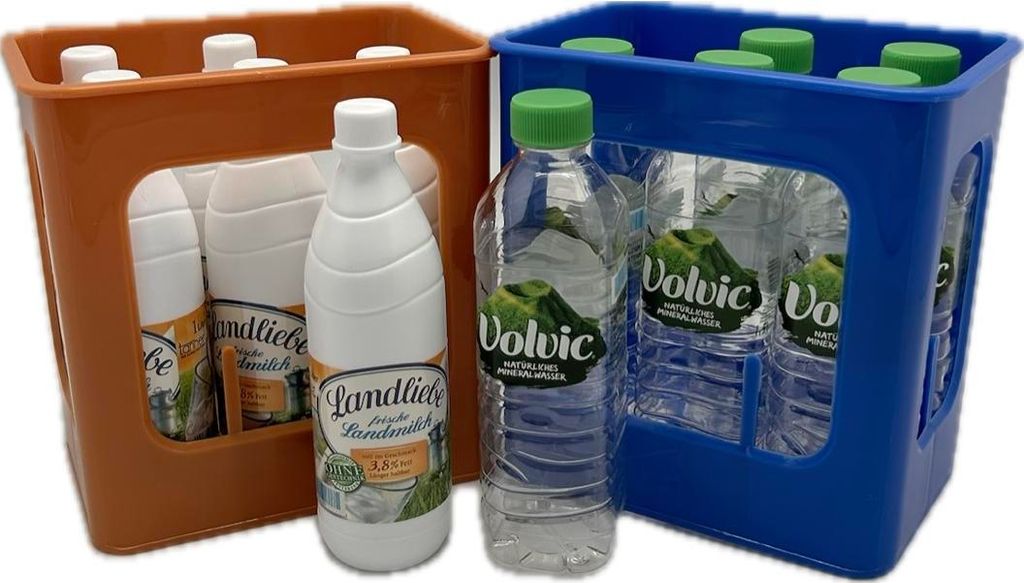 Tanner der kleine Kaufmann Set aus je  6 Flaschen Volvic /6 Immagine del prodotto 