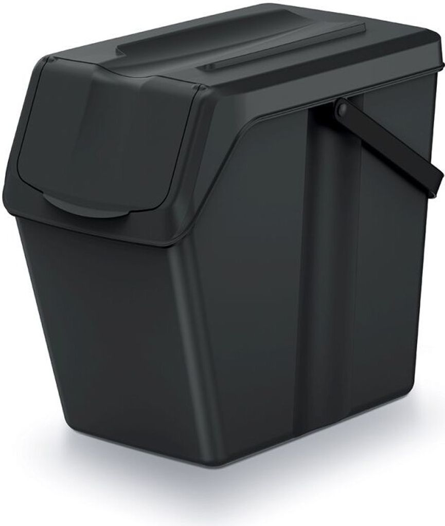 Odpadkový kôš Soorti 25 l čierny Obrázok produktu 