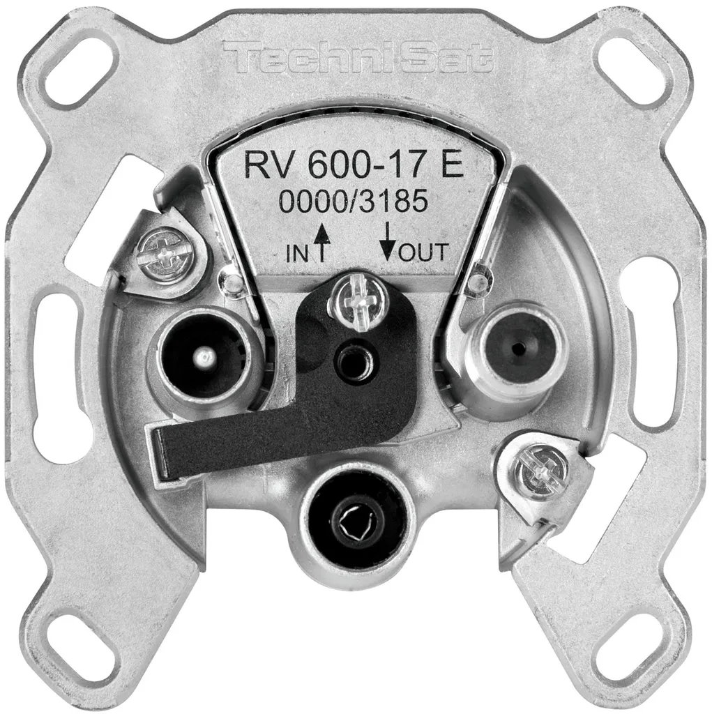 Prise d'antenne pour distribution satellite en série TechniPro RV 600-17 E