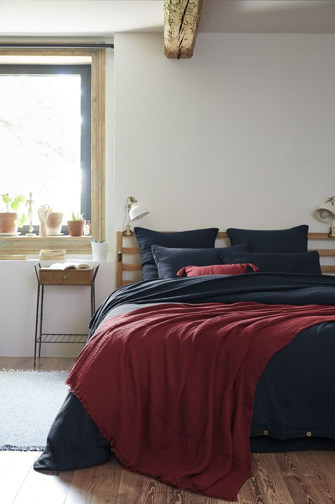 Plaid 180 x 220 cm GAÏA Weinhefe