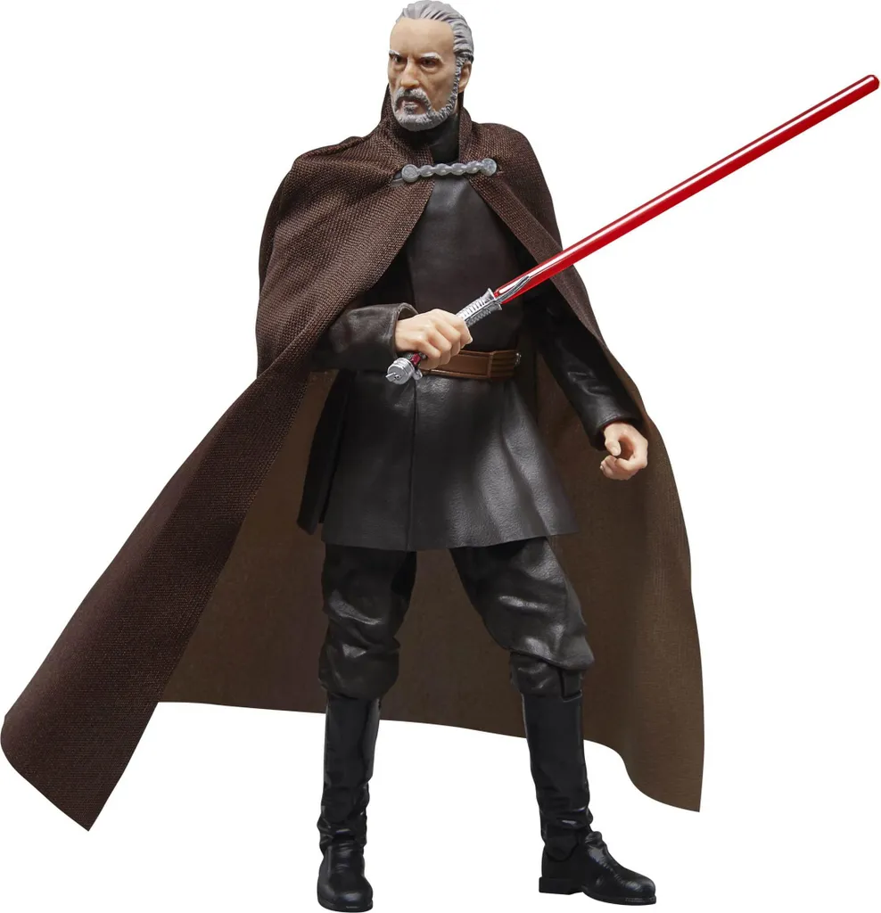 Figurine Count Dooku Star Wars articulée Hasbro sans défaut - 12
